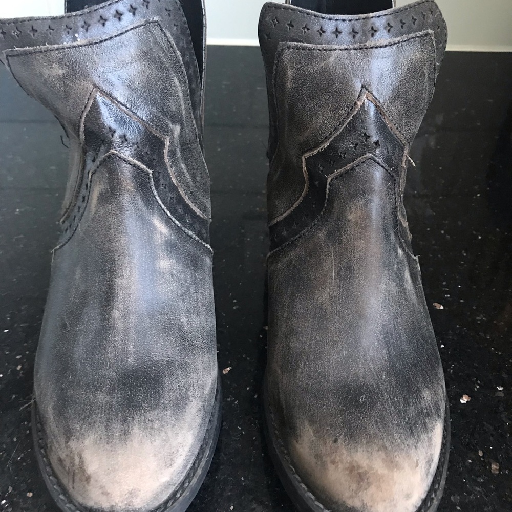 New Weathered Grey Booties